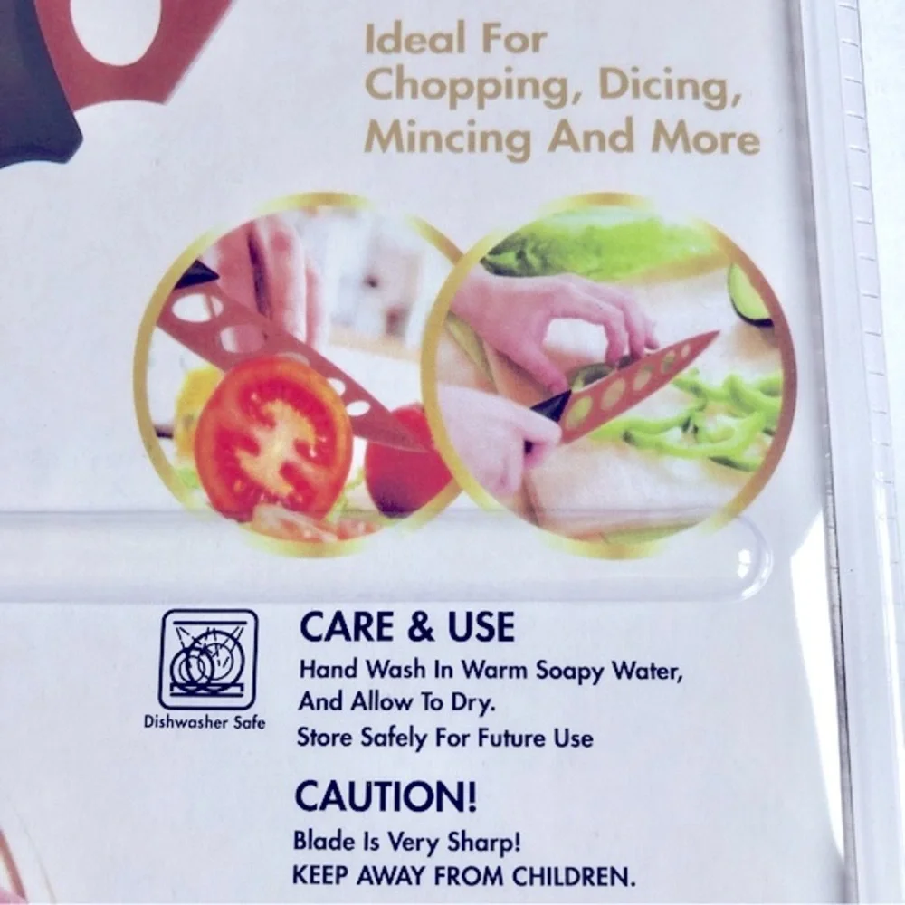 NEW Copper Knife Stainless Steel Stays Sharp Forever 9.75”, 2 Pack x 2 - Picture 8 of 16